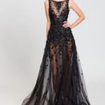 40 Black Mesh Long Dresses Ideas 40
