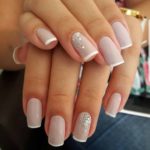 40 Elegant Look Bridal Nail Art Ideas 11