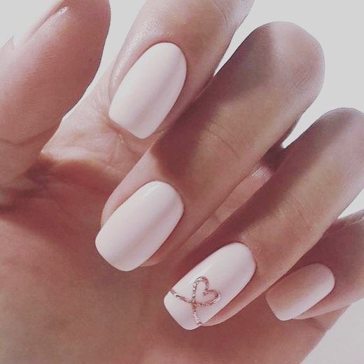 40 Elegant Look Bridal Nail Art Ideas 17