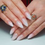 40 Elegant Look Bridal Nail Art Ideas 2