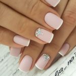 40 Elegant Look Bridal Nail Art Ideas 29