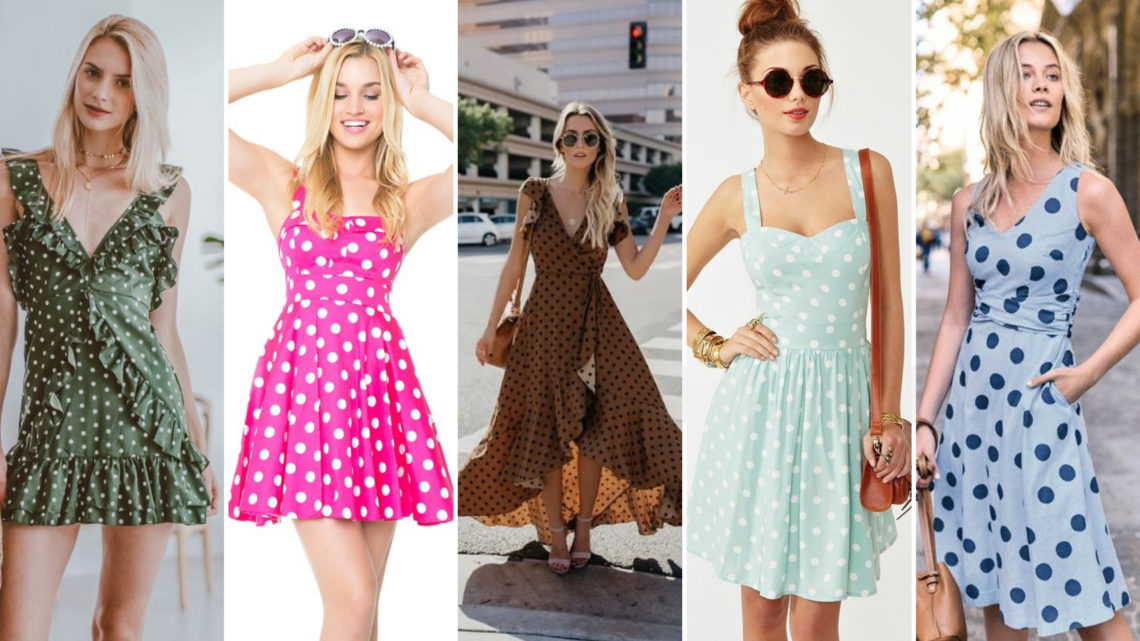 40 Polka Dot Dresses In Fashion Ideas