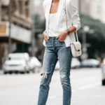 40 Ways to Look Stylish With White Heels Ideas 27