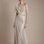 50 One Shoulder Bridal Dresses Ideas 13