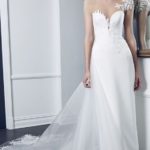50 One Shoulder Bridal Dresses Ideas 16