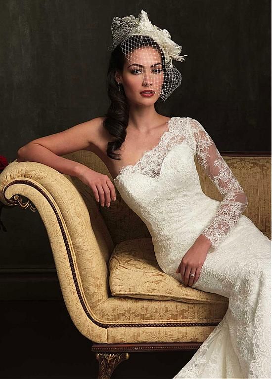 50 One Shoulder Bridal Dresses Ideas 27