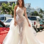 50 One Shoulder Bridal Dresses Ideas 31