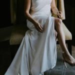 50 One Shoulder Bridal Dresses Ideas 36