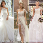 50 One Shoulder Bridal Dresses Ideas 54