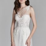 50 One Shoulder Bridal Dresses Ideas 9