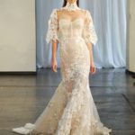 50 Simple Glam Victorian Neck Style Bridal Dresses Ideas 20