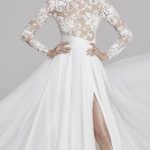 50 Simple Glam Victorian Neck Style Bridal Dresses Ideas 49