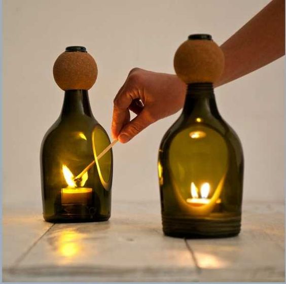 80 Ways to Reuse Your Glass Bottle Ideas 80