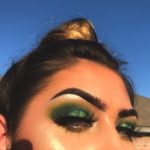 40 Green Eyeshadow Looks Ideas 6