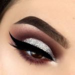 40 Silver Eye Makeup Looks You Need to Try 11
