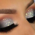 40 Silver Eye Makeup Looks You Need to Try 16