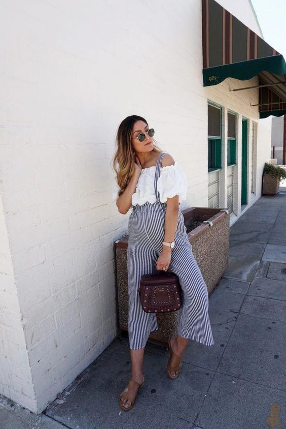 50 Comfy and Stylish Maternity Outfits Street Style Looks 15