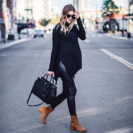 50 Comfy and Stylish Maternity Outfits Street Style Looks 2