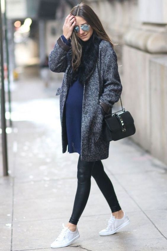 50 Comfy and Stylish Maternity Outfits Street Style Looks 5