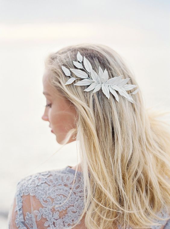 50 Natural Loose Hairstyle Looks for Brides Ideas 1