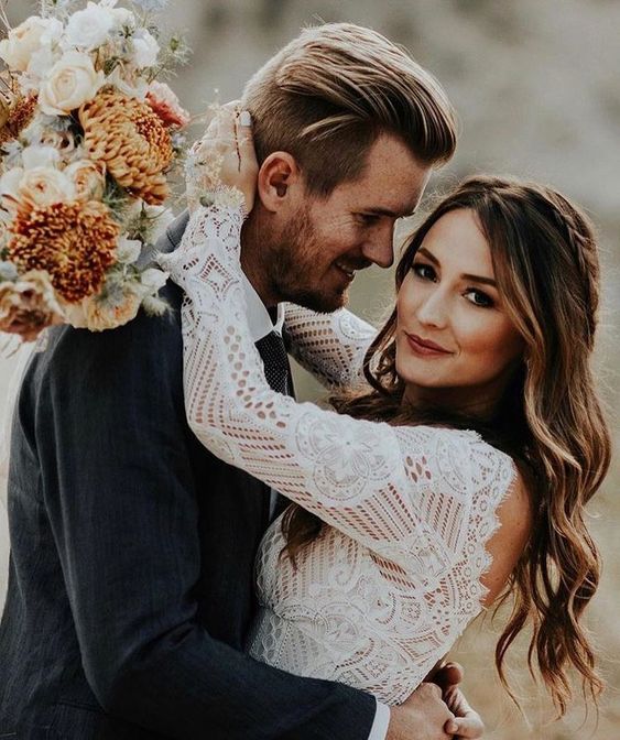 50 Natural Loose Hairstyle Looks for Brides Ideas 31