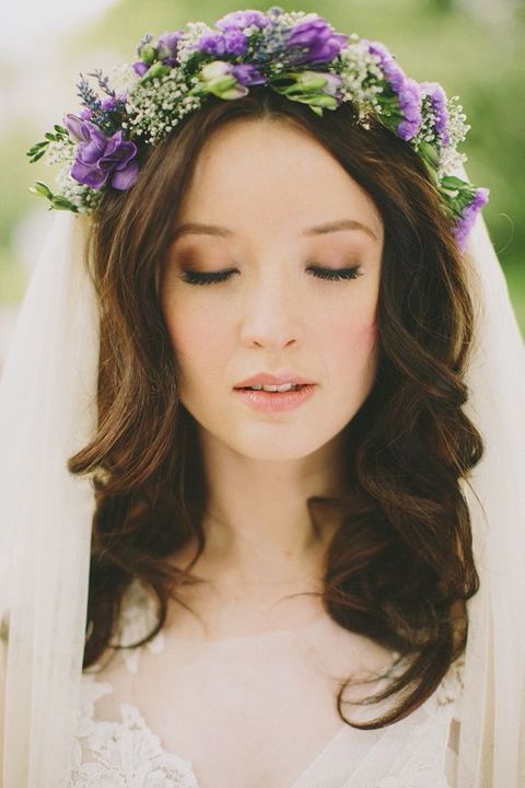 50 Natural Loose Hairstyle Looks for Brides Ideas 9