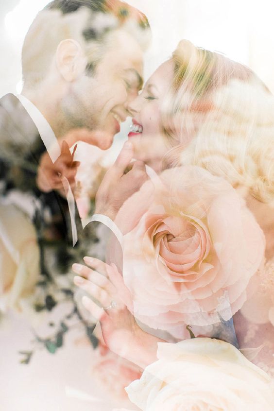 50 Romantic Wedding Double Exposure Photos Ideas 42 – Style Female