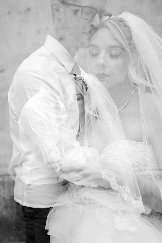 50 Romantic Wedding Double Exposure Photos Ideas 19