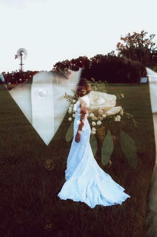 50 Romantic Wedding Double Exposure Photos Ideas 20