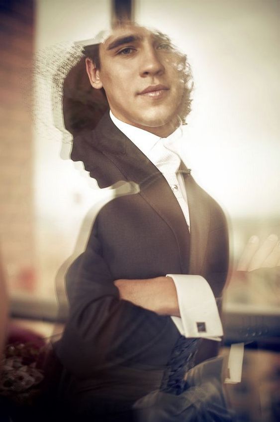 50 Romantic Wedding Double Exposure Photos Ideas 39