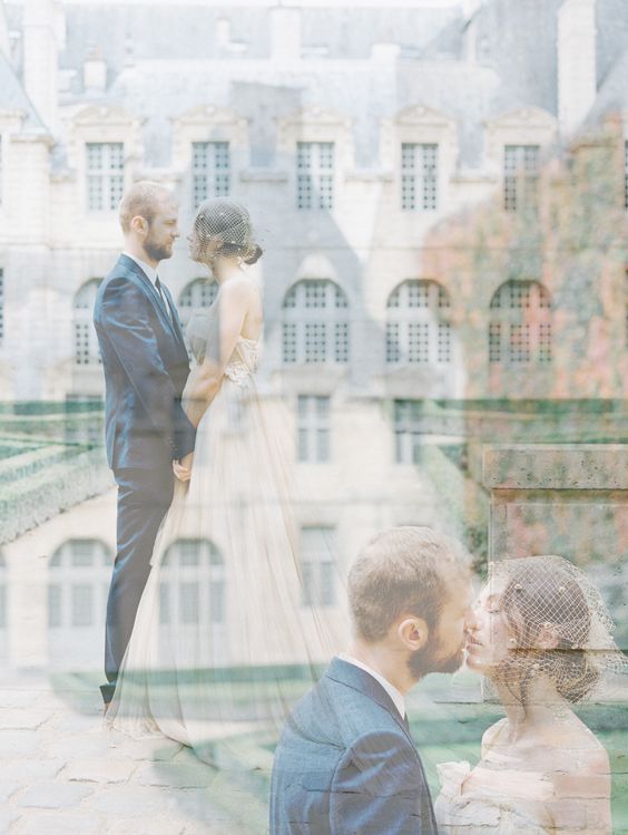 50 Romantic Wedding Double Exposure Photos Ideas 40