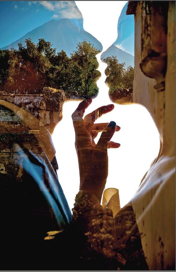 50 Romantic Wedding Double Exposure Photos Ideas 42