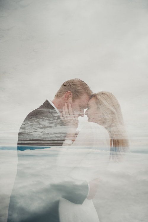 50 Romantic Wedding Double Exposure Photos Ideas 48