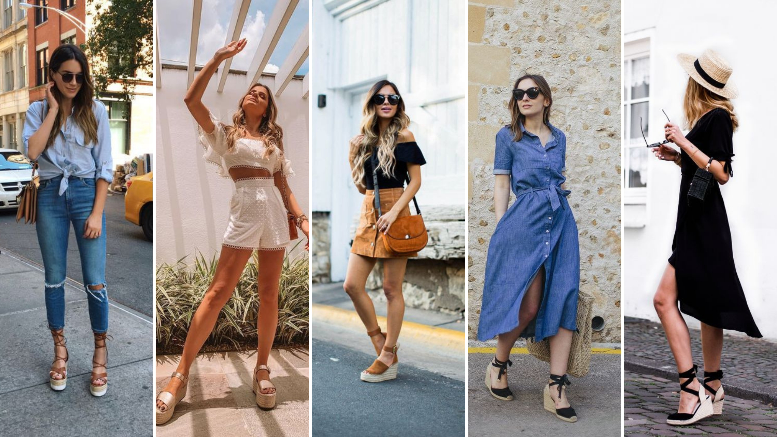 50 Ways to Wear Wedges for Spring and Summer Ideas