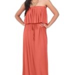 30 Inspiration for a sleeveless long dress outfit to appear feminine and trendy 26