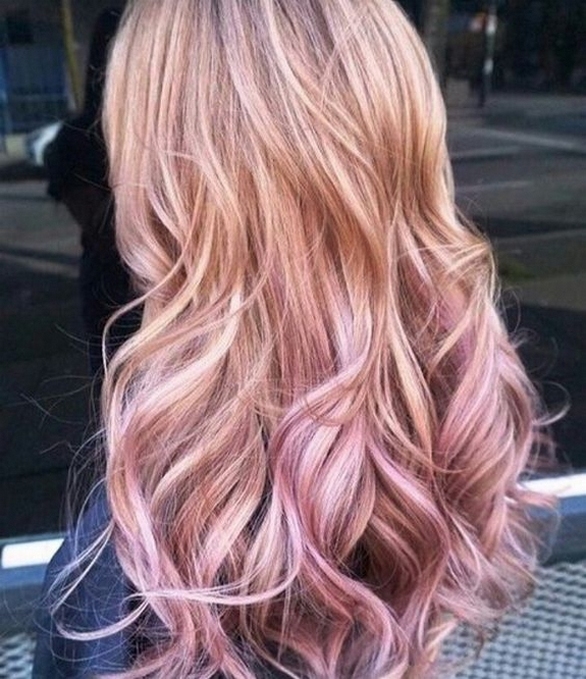 50 Best Peek A Boo Hair Color Ideas 15