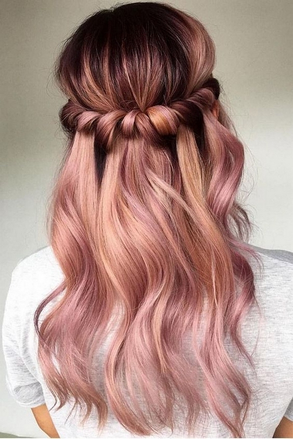 50 Best Peek A Boo Hair Color Ideas 18