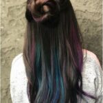 50 Best Peek A Boo Hair Color Ideas 22