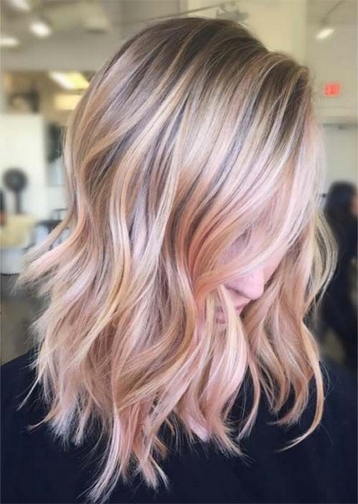 50 Best Peek A Boo Hair Color Ideas 23