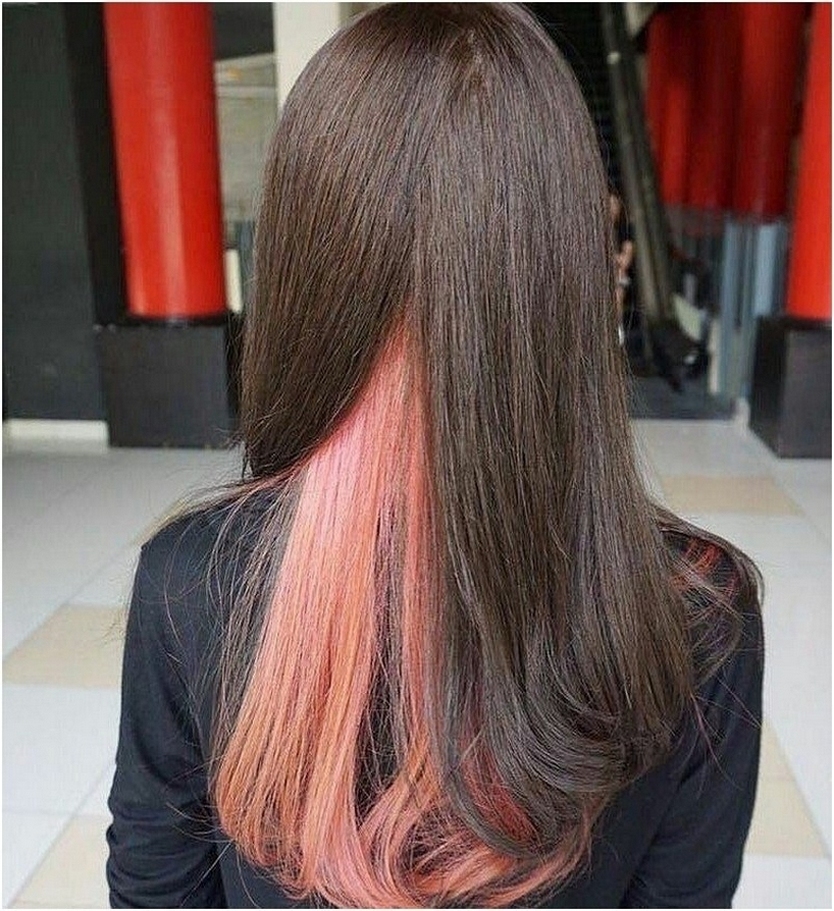 50 Best Peek A Boo Hair Color Ideas 33