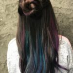 50 Best Peek A Boo Hair Color Ideas 35