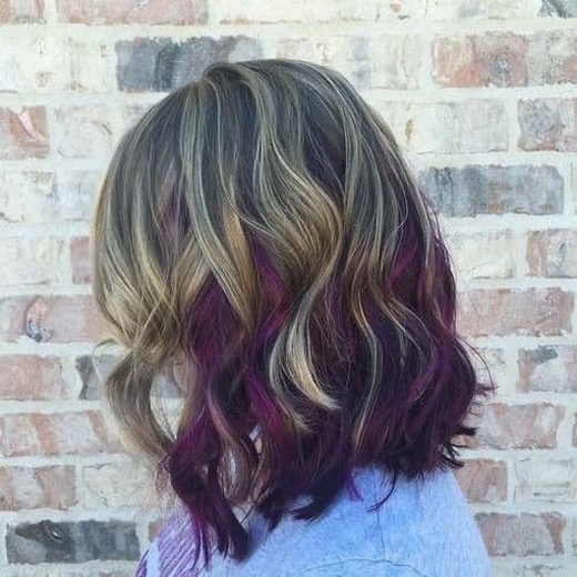 50 Best Peek A Boo Hair Color Ideas 36