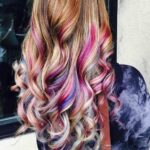 50 Best Peek A Boo Hair Color Ideas 41