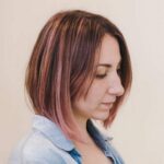 50 Best Peek A Boo Hair Color Ideas 46