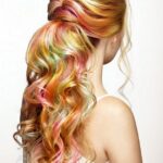 50 Best Peek A Boo Hair Color Ideas 47