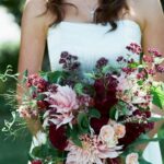 Best Romantic Peony Wedding Bouquet Inspiration 26
