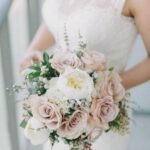 Best Romantic Peony Wedding Bouquet Inspiration 27