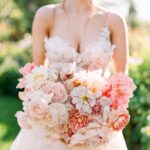 Best Romantic Peony Wedding Bouquet Inspiration 31