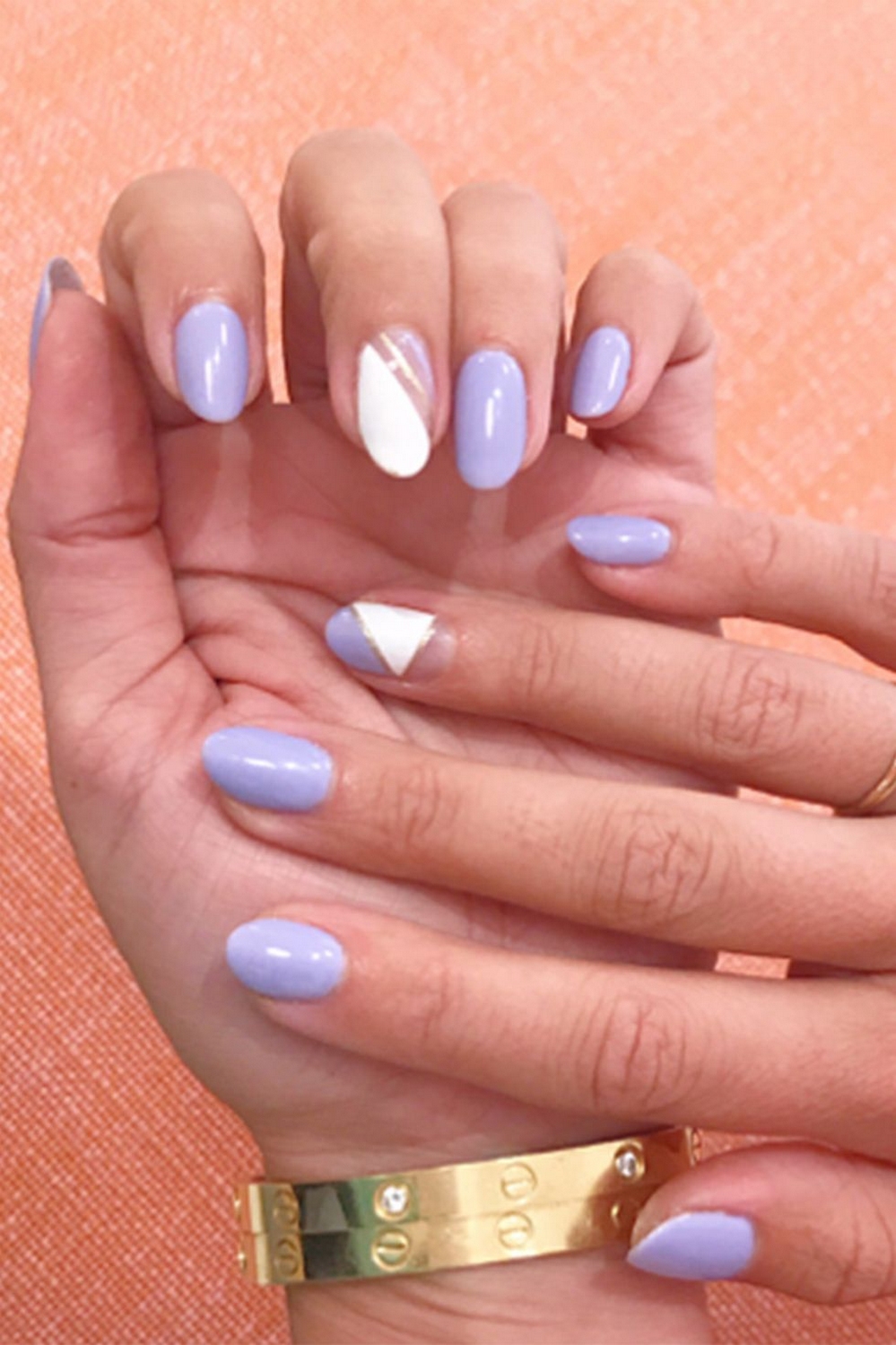 Inspiring Almond Shaped Nail for Girls 02