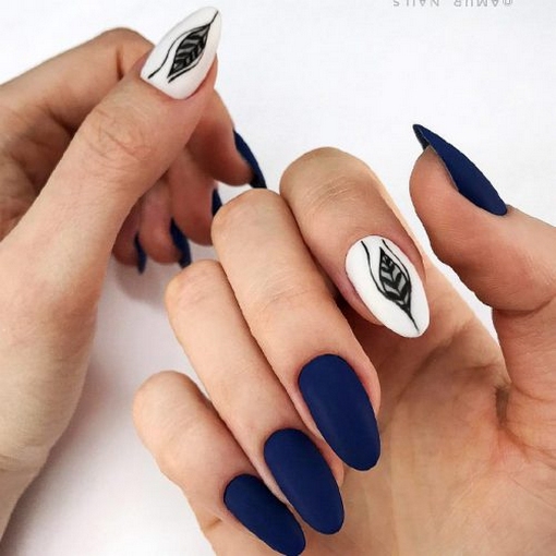 Inspiring Almond Shaped Nail for Girls 07